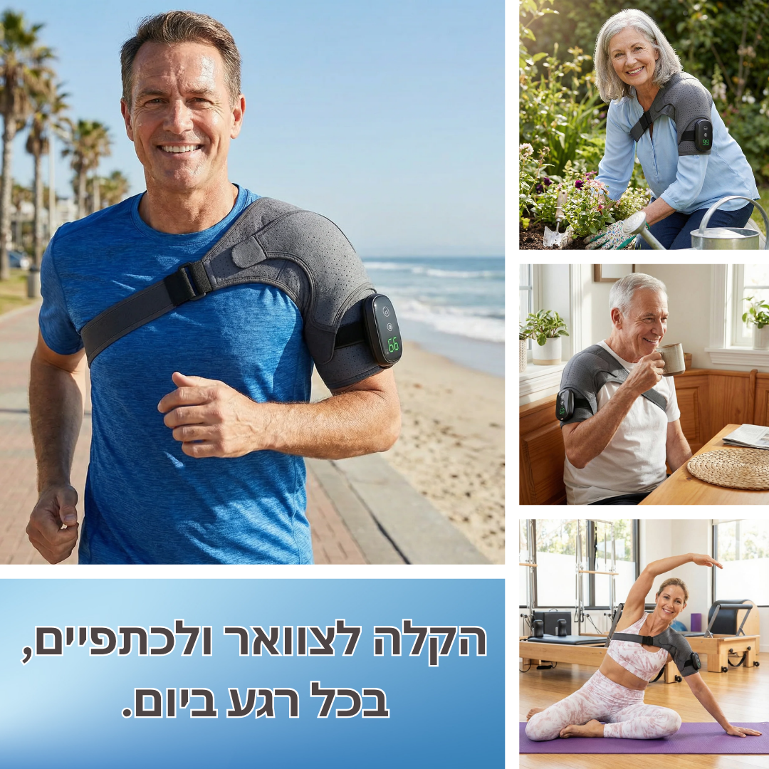 שרוול המסאז' לכתפיים מבית ™TALVORY