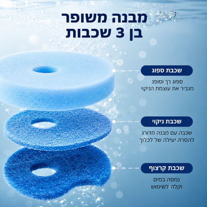 TALVORI™ FreshBrush - מברשת אסלה חד-פעמית
